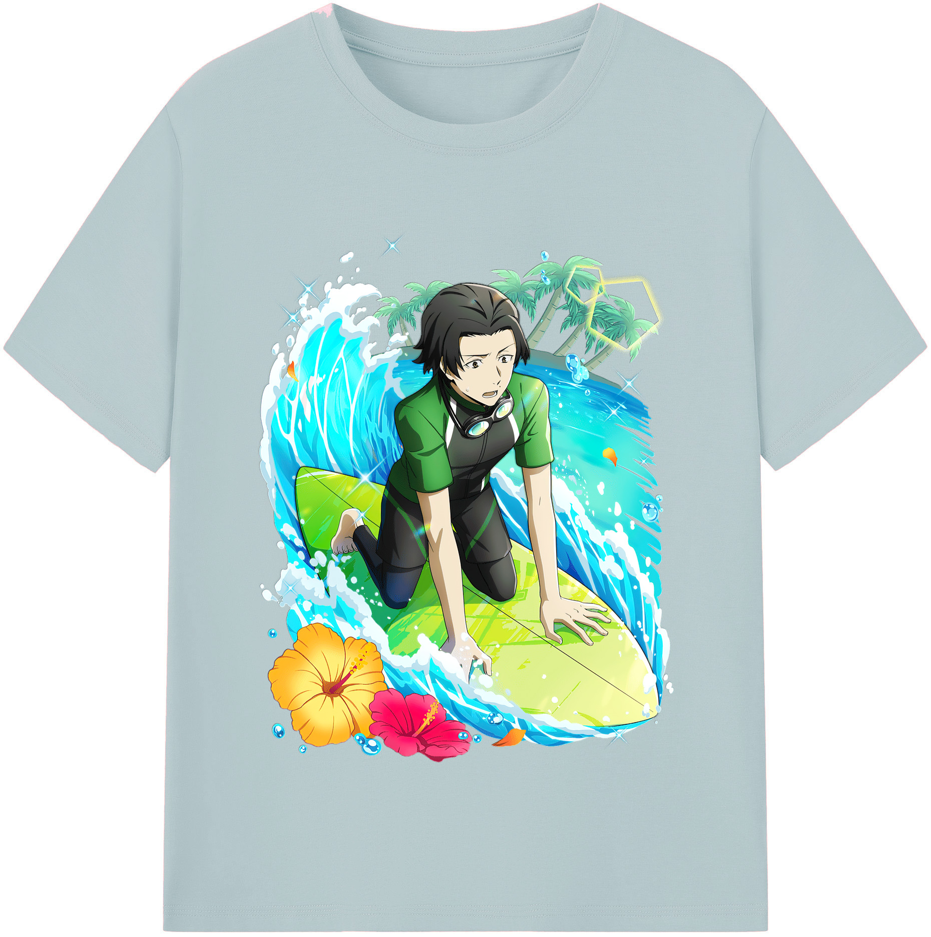 （画像用） 文豪ストレイドッグス Bungo Stray Dogs 綿100％半袖Tシャツ（フロントプリント）